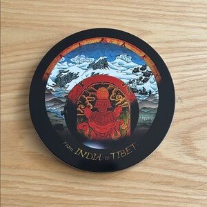 CD music From India to Tibet composer Nick Serena (with metal round CD case)